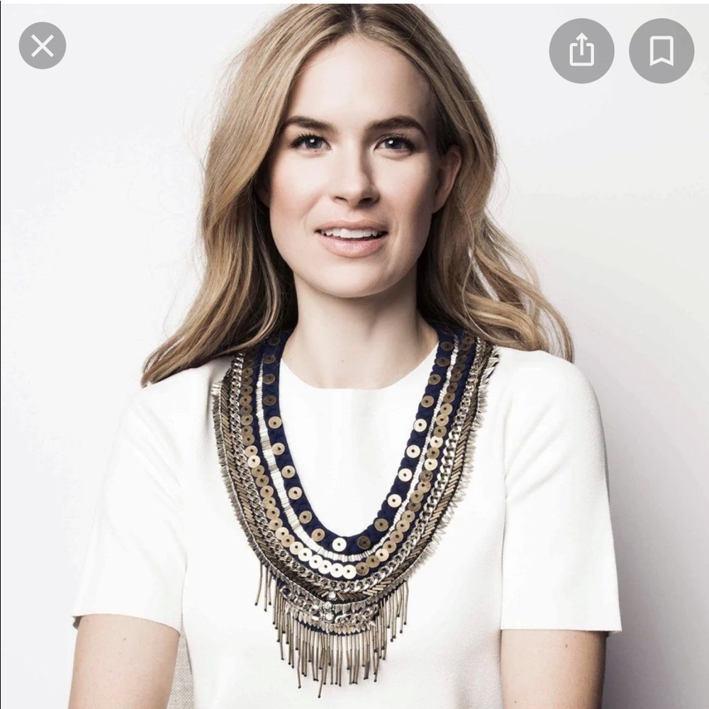 Mignonne Gavigan Layne Necklace in Nude - Picture 3 of 7